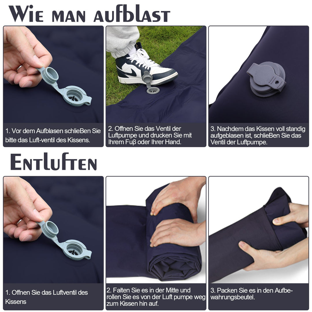 Sleeping mat camping mat foot pump | Bowlift