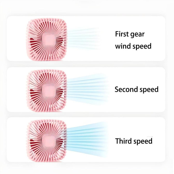 Portable USB Rechargeable Mini Handheld Fan | Bowlift