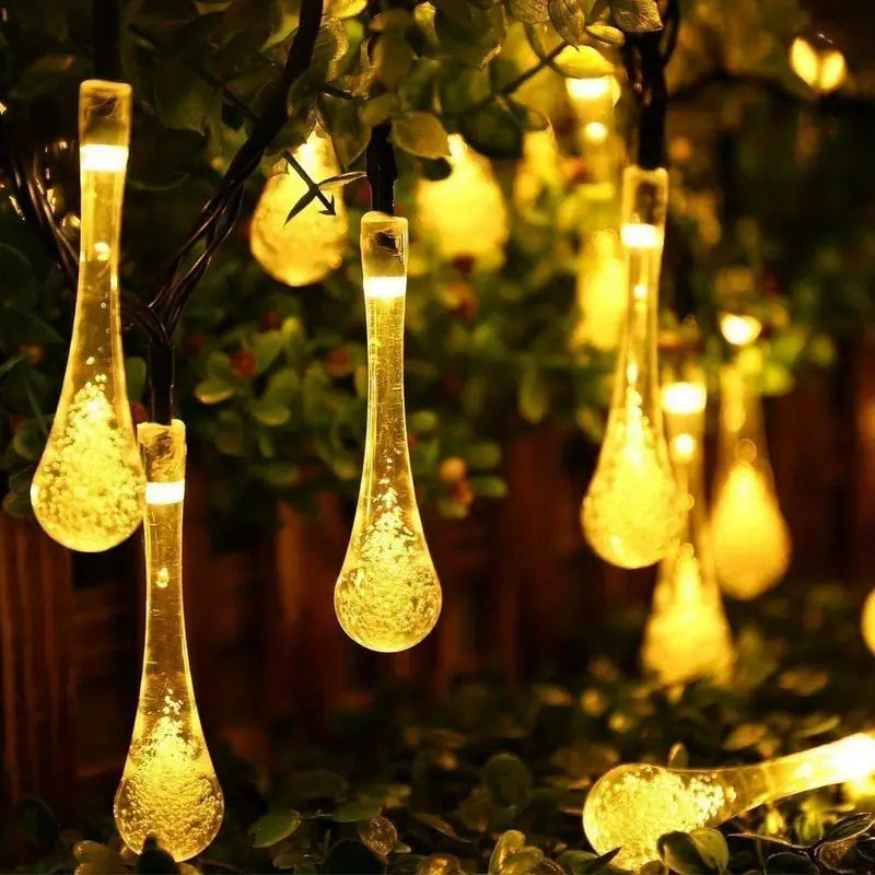 BowLift | Solar flower light chain for the garden
