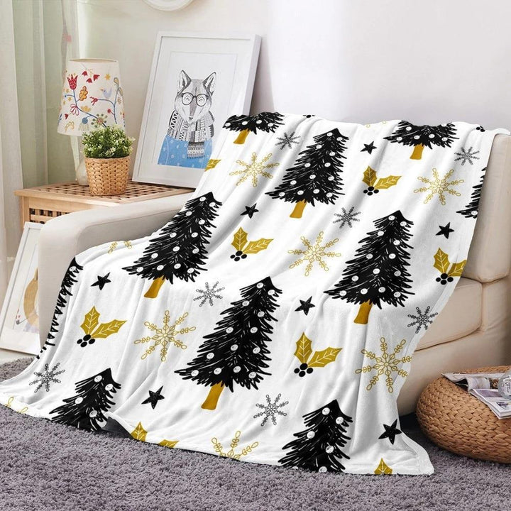 BowLift | Christmas Printing Flannel Blanket