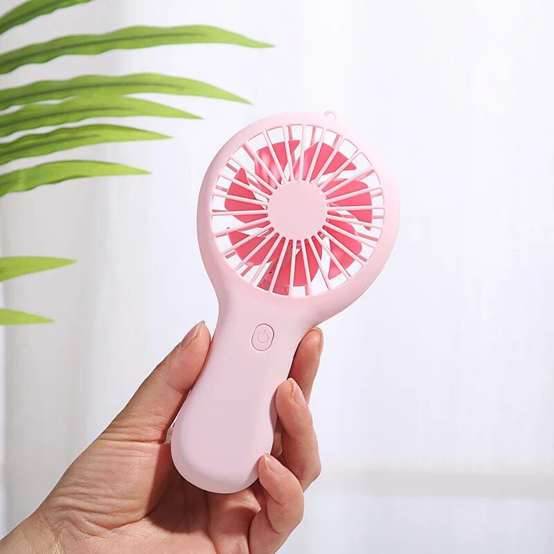 Compact USB Mini Fan - Adjustable Speeds, Ultra-Quiet Operation for Home & Office Use | Bowlift