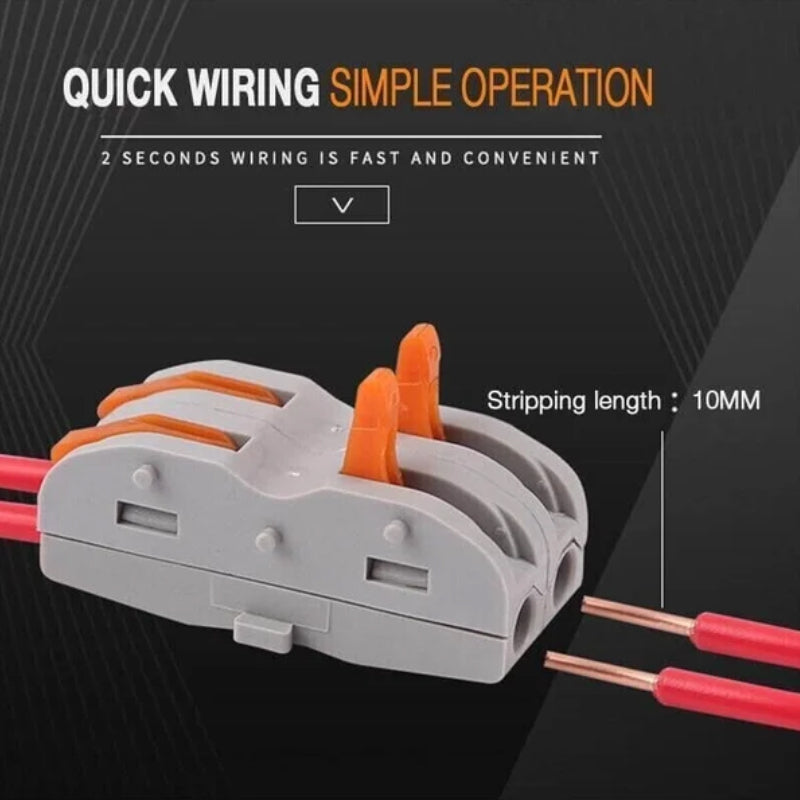 BowLift | Push-type quick connection terminals, wire distributor