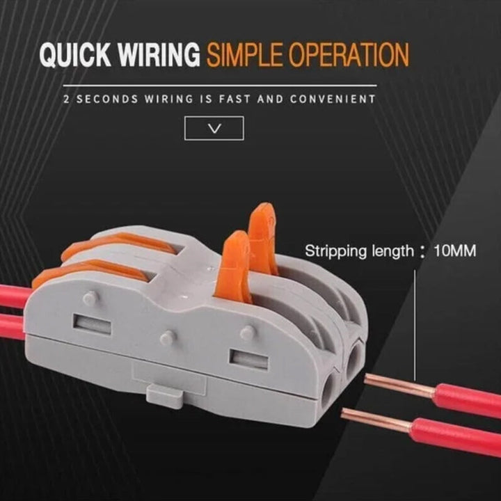 BowLift | Push-type quick connection terminals, wire distributor