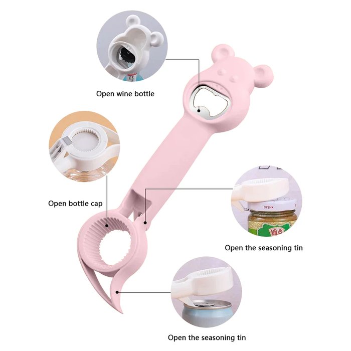 BowLift | New 4 in 1 Bottle Opener