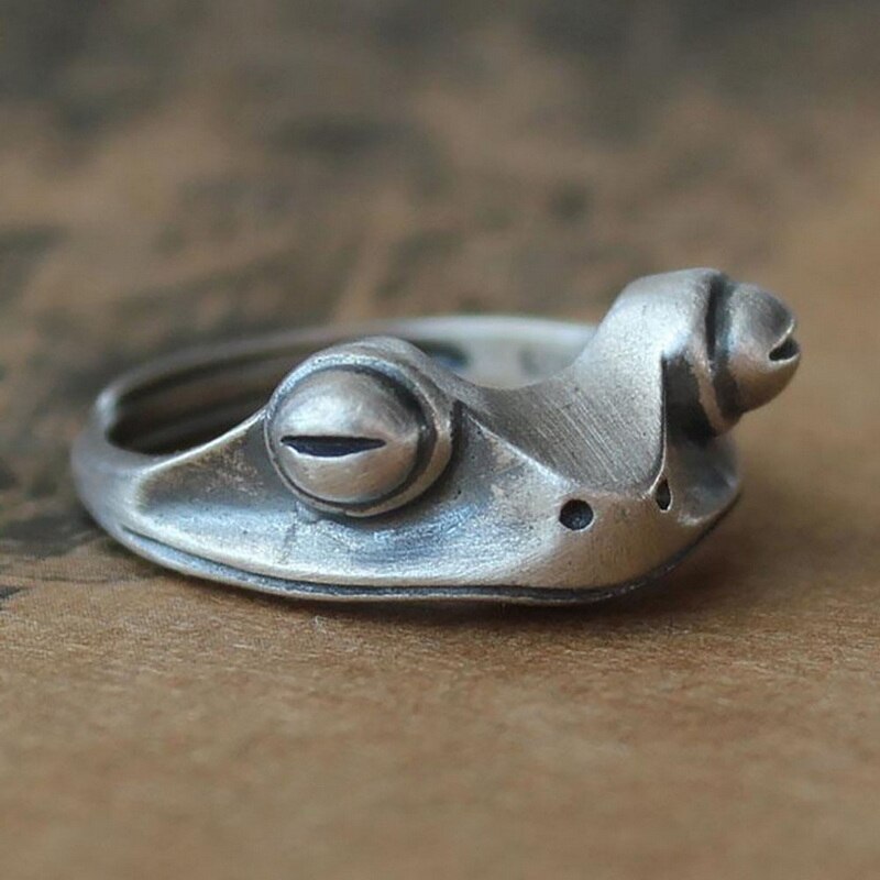 BowLift | Women’s Vintage Cat Ring | Adjustable Animal Knuckle Band | Zinc Alloy Fashion Jewelry for Daily & Party Wear