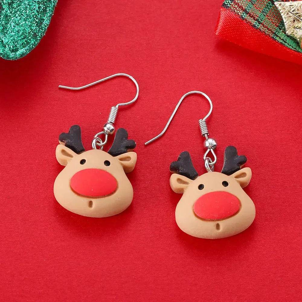 BowLift | Creative Cartoon Christmas Earrings Fashion