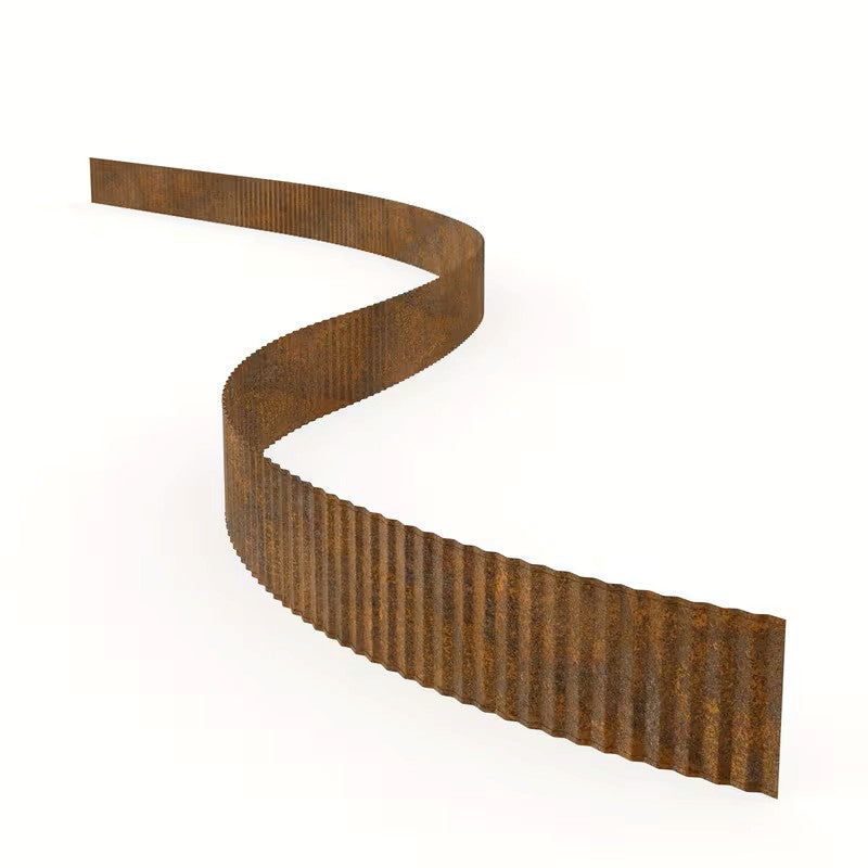 Rasenkante made of galvanized steel – High-quality garden edging | DuraBowlifte and weatherproof for garden | Bowlift