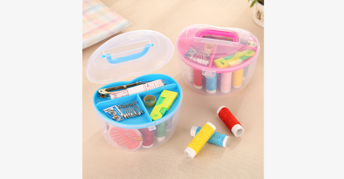 BowLift | Heart-shaped 9-piece sewing tool set