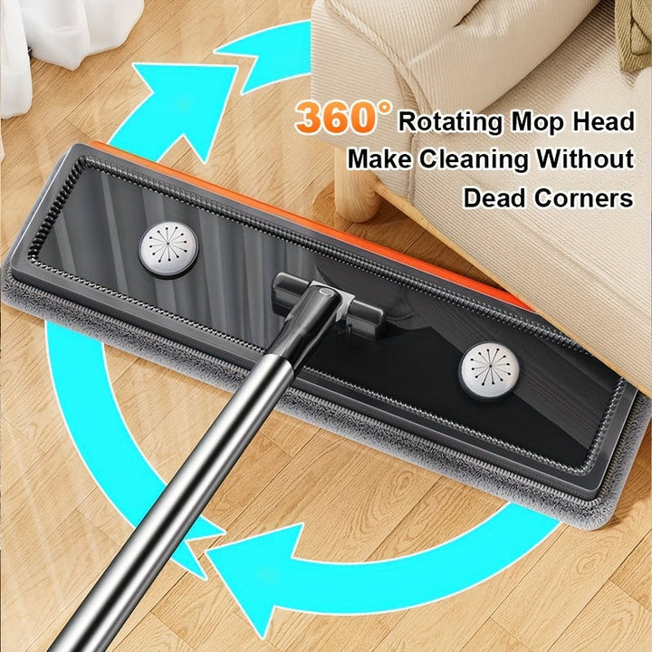 Flat mop set with bucket & wringing system | Bowlift