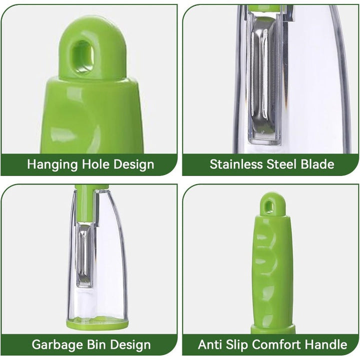 BowLift | Vegetable Peeler with Container