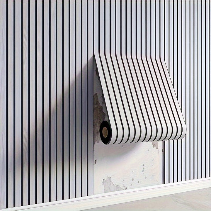 BowLift | CleanWall - Self-Adhesive 3D PVC Wall Panels With Wood Look And Texture - Simple And Easy To Stick - Perfect For An Upgrade Of Your Home