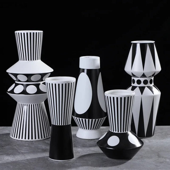 Modern geometric vase Bowlift