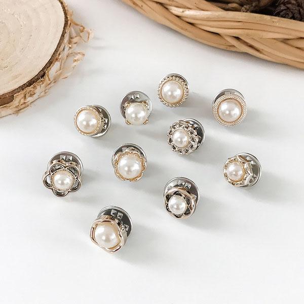 BowLift | SnapCover – Discreet button closure without sewing (set of 10)