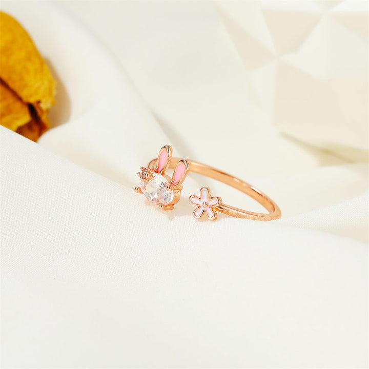 BowLift | Magic Radiant Rabbit Charm Ring