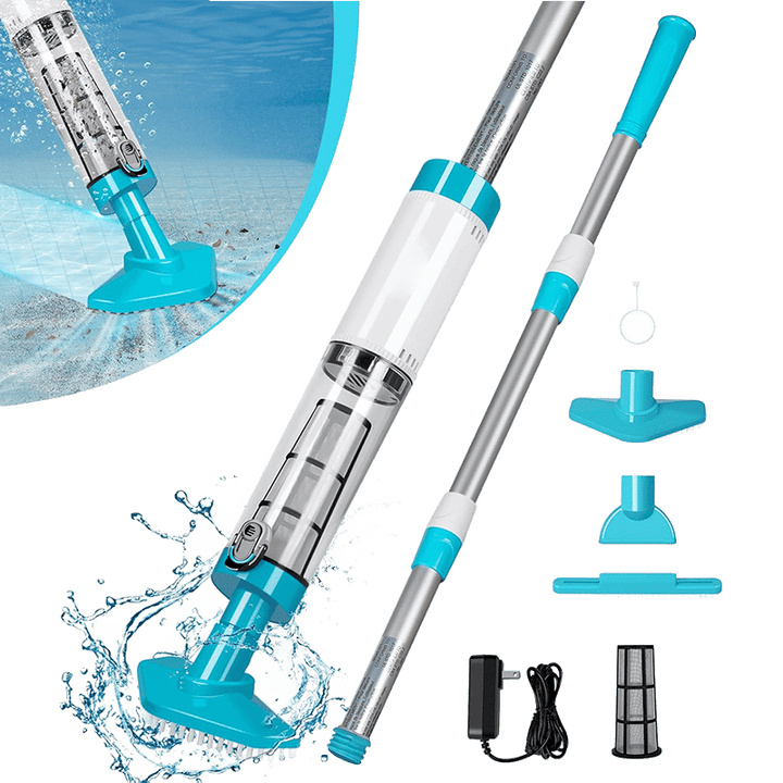BowLift | US Standard - 3in1Cordless Rechargeable Powerful Motor Swimming Pool Vacuum Cleaner