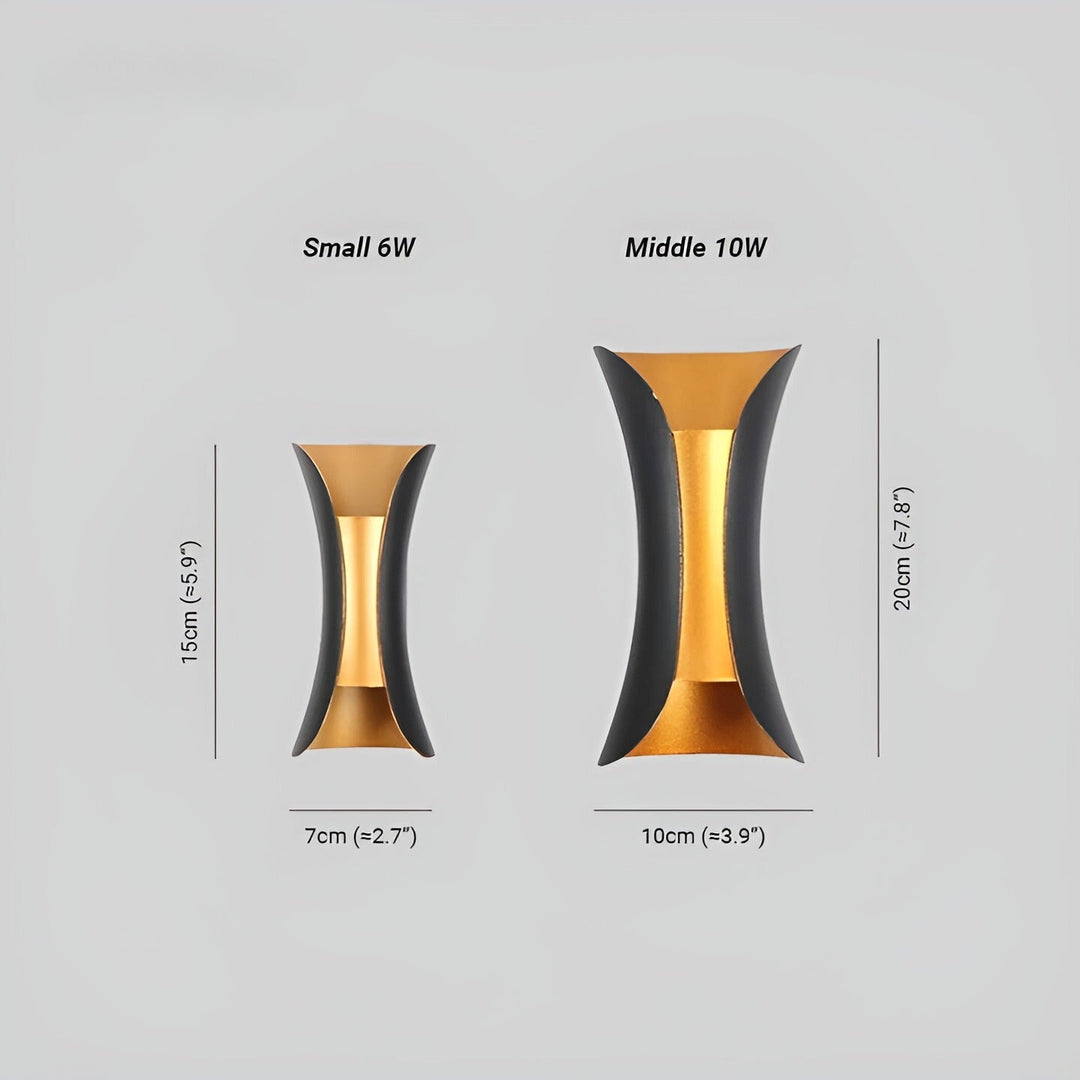 BowLift | Luxuria Outdoor Wall Lamp - UrbanGlow LED Lighting