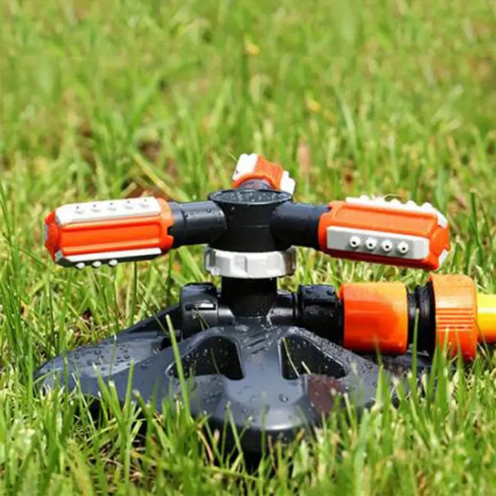 BowLift | Rotatable Garden Sprinkler with 3 Nozzles – Efficient Watering Sprinkler for Lawns and Gardens