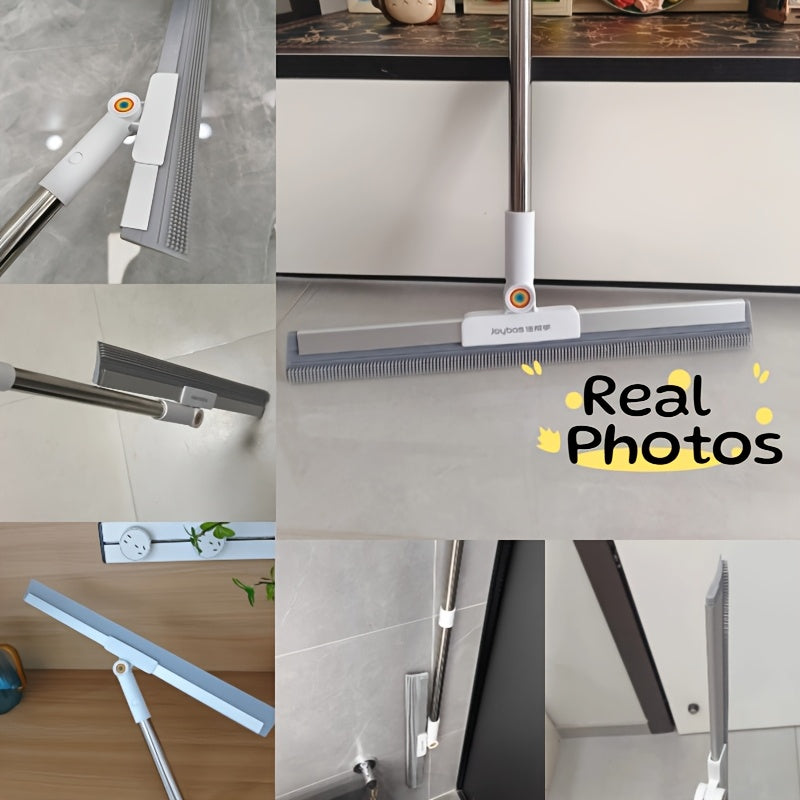 Floor wiper with rubber lip & TPE bristles | Bowlift