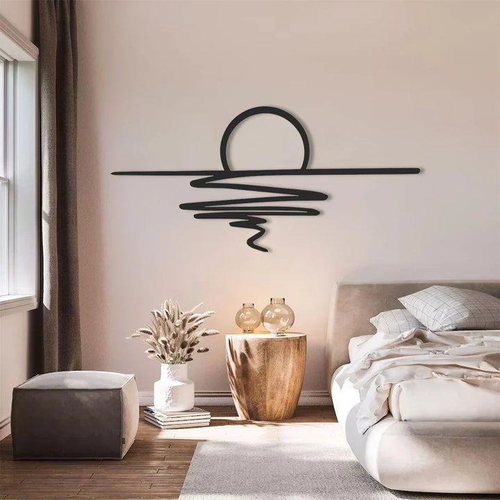 CurlMist - Modern Minimalist Wall Art Bowlift