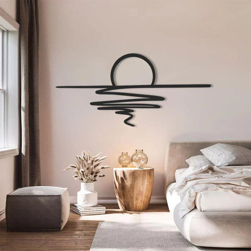 CurlMist - Modern Minimalist Wall Art Bowlift