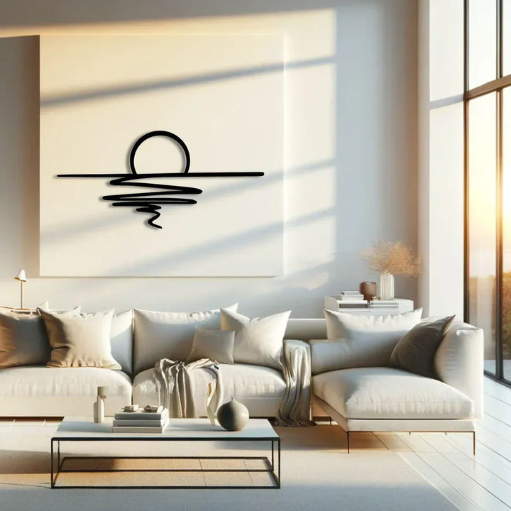 CurlMist - Modern Minimalist Wall Art Bowlift