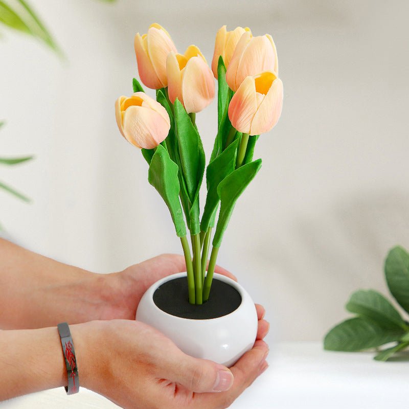 BowLift | Decorative LED Tulip Table Lamp – Florima