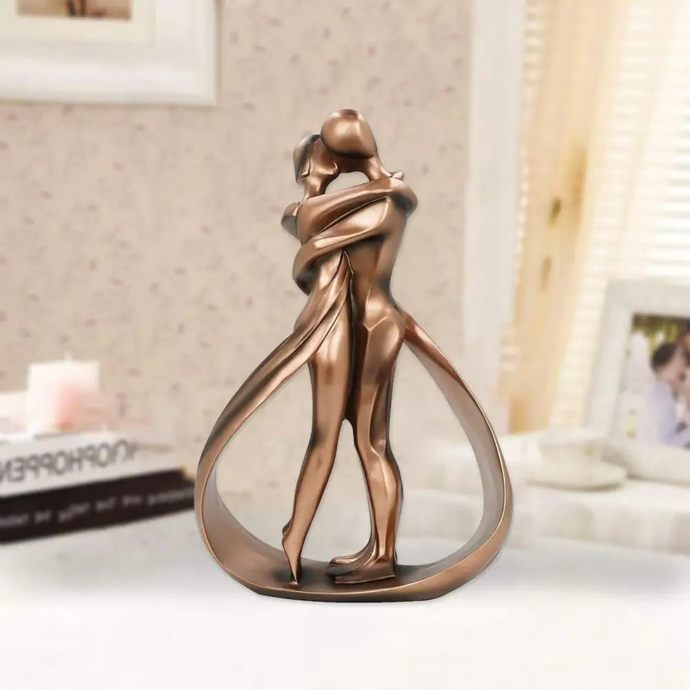 BowLift | Decorative Sculpture of Embracing Figures - Seraphina