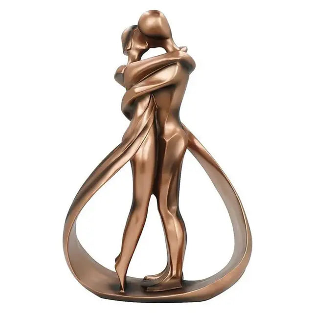BowLift | Decorative Sculpture of Embracing Figures - Seraphina