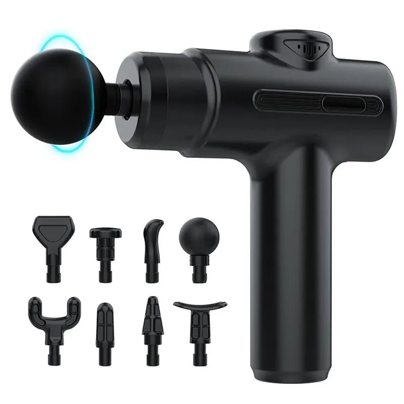BowLift | DeepFlex 8 – Electric Massage Gun with 8 Attachments for Deep Tissue Use