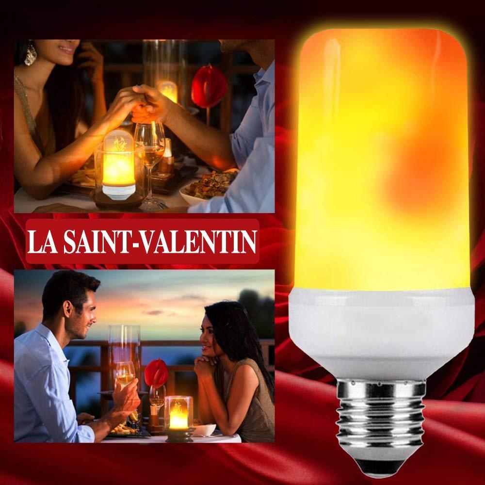 Flame LED Lamp with Gravity Sensor | Bowlift