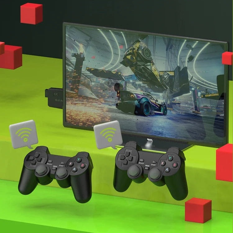 BowLift | 4K Plug and Play Retro Gaming Console 20000 Classic Video Games Collection