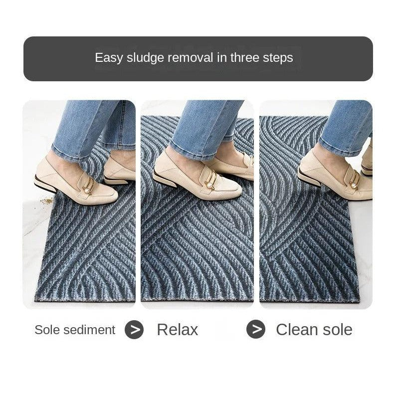 BowLift | Door Mat PVC | Non Slip Cuttable Rug Entrance