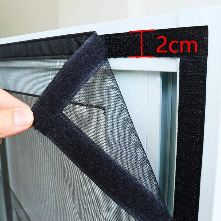 BowLift | Slim Magnetic Door Curtain against Insects – Automatically Closing