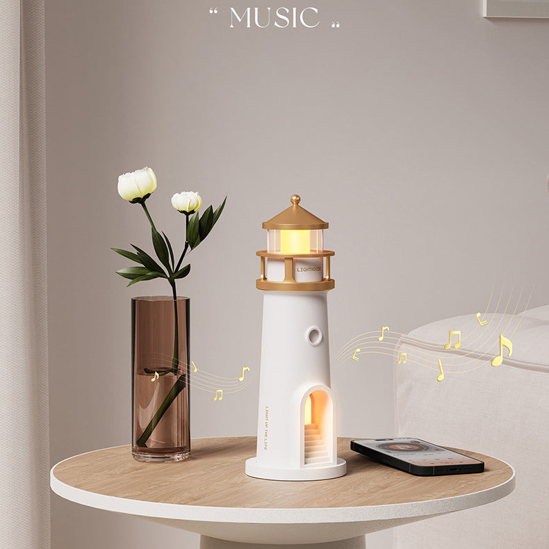 BowLift | Lighthouse Speaker Bluetooth Lamp Moon Shadow Ambient Light Best Gift
