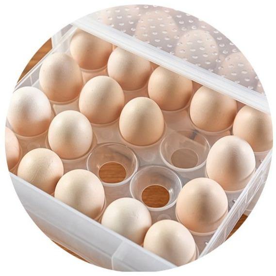 BowLift | Transparent Egg Storage Drawer Container
