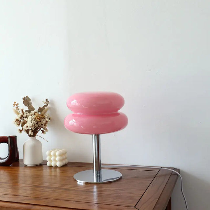 BowLift | DESIGNER GLASS TABLE LAMP - AMBIENT LED LAMP FOR BEDROOM AND STUDY