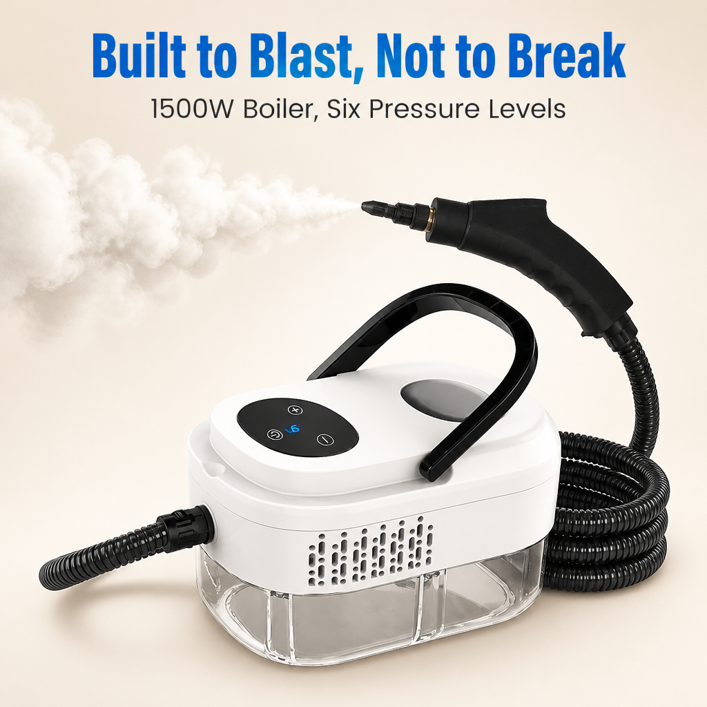 Steam cleaner with high steam temperature | Bowlift