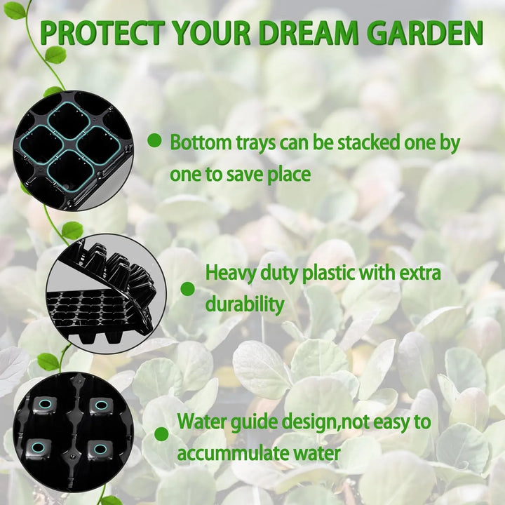BowLift | Rectangular Plant Bowl – Seedling Tray for Efficient Germination and Growth of Seedlings