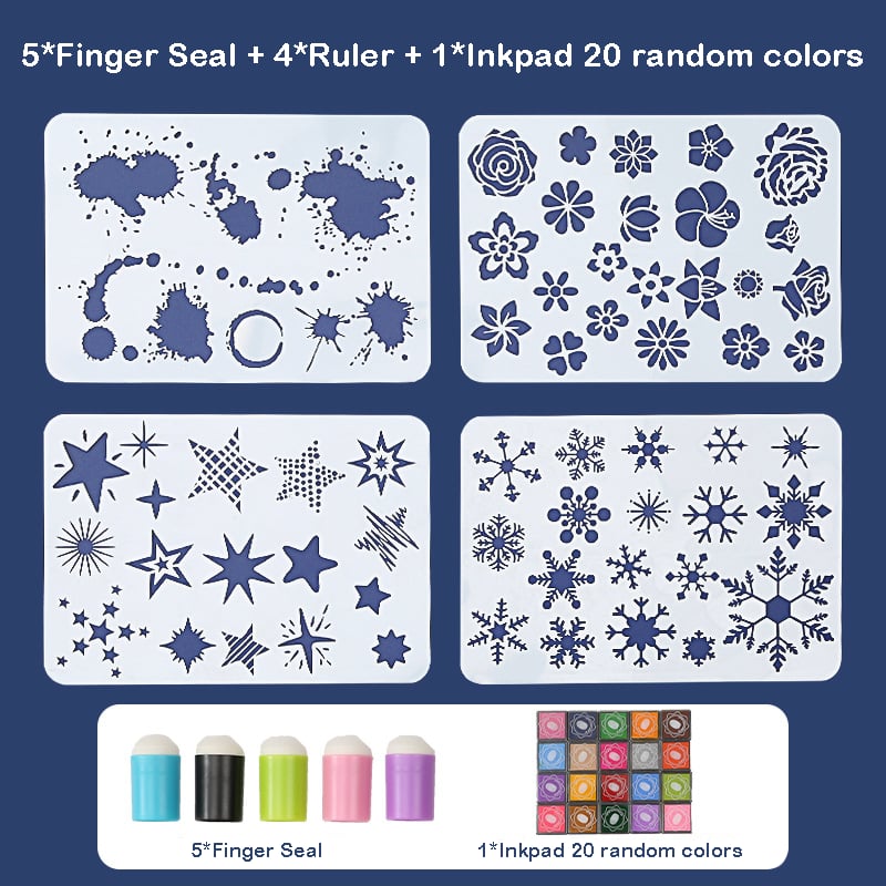BowLift | DIY sponge finger painting kit