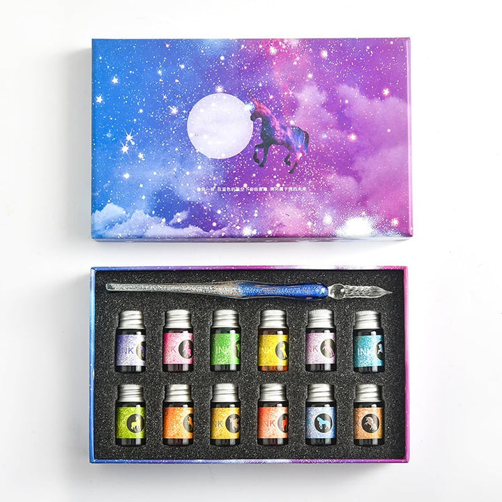 BowLift | Calligraphy Glass Dip Pen Ink Set