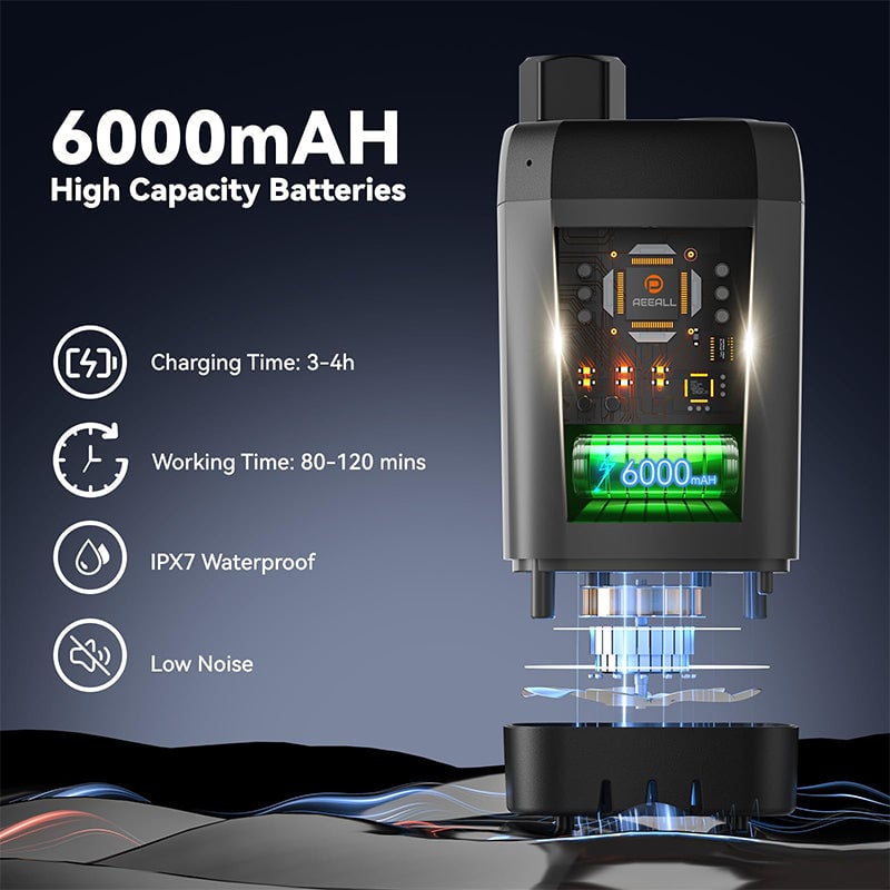 BowLift | Portable Rechargeable Outdoor Camping Shower Pump