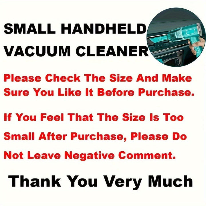 BowLift | PowerClean - Portable USB Rechargeable Vacuum Cleaner for Car and Home
