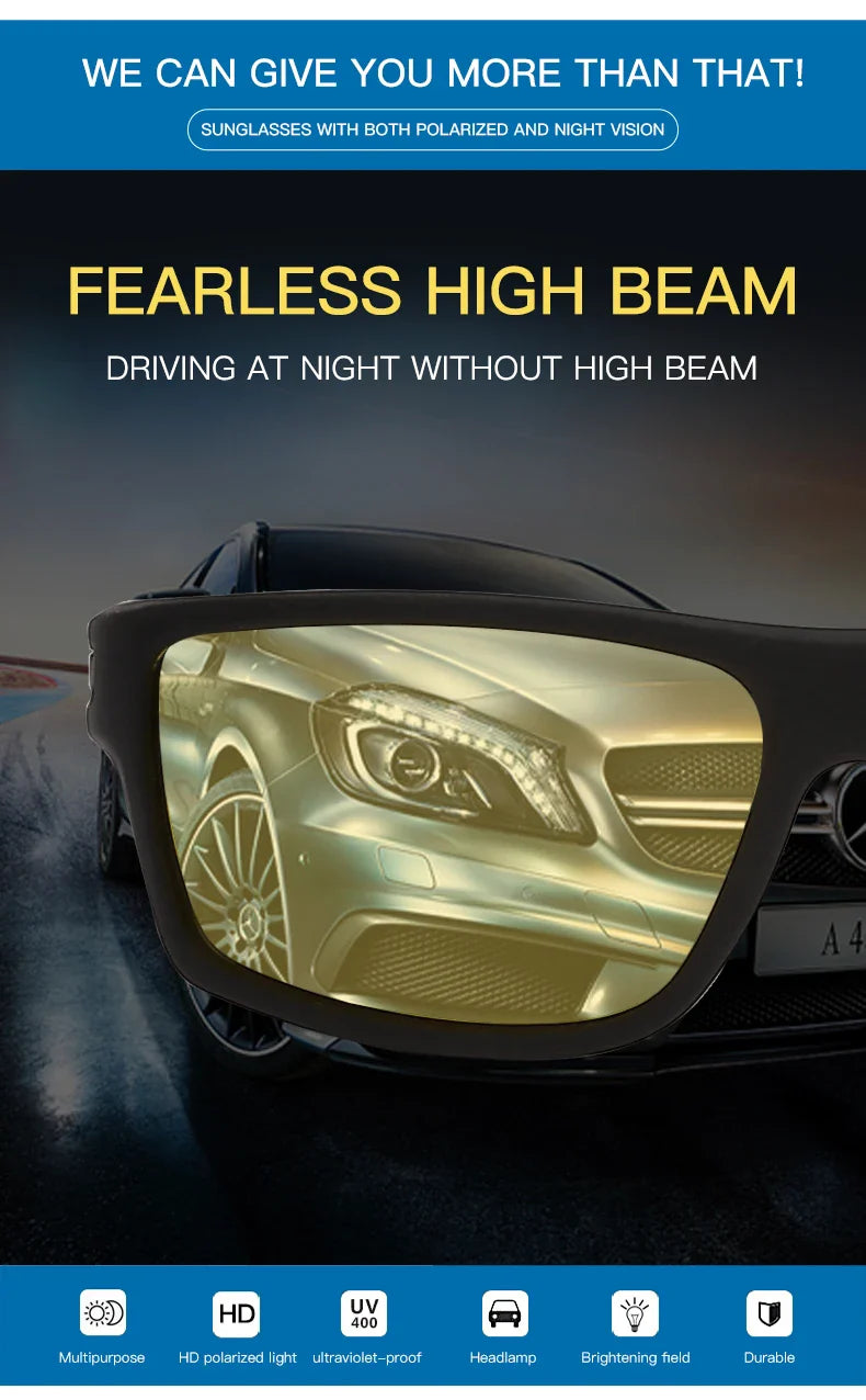 BowLift | Night Vision Polarized Driving Sunglasses