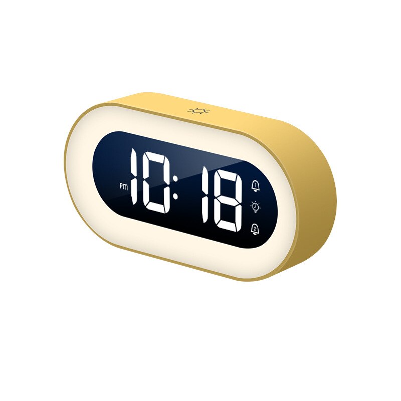BowLift | Digital Alarm Clock with Night Light - Lumino