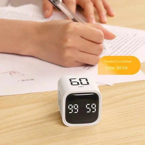 BowLift | Time Cube SlimTimer – Portable LED Dice Timer with Motion Sensor