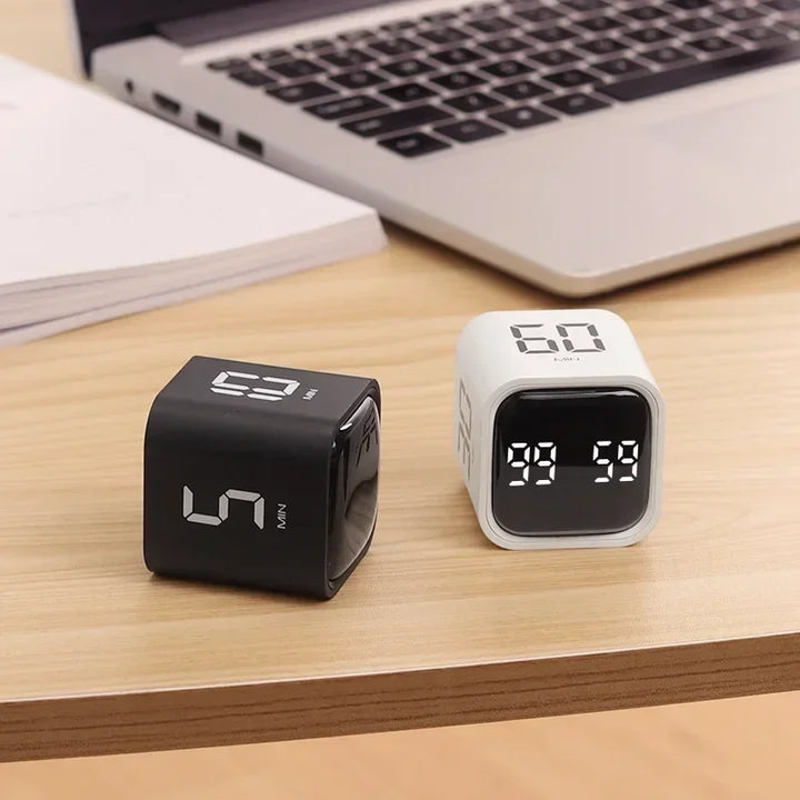 BowLift | Time Cube SlimTimer – Portable LED Dice Timer with Motion Sensor