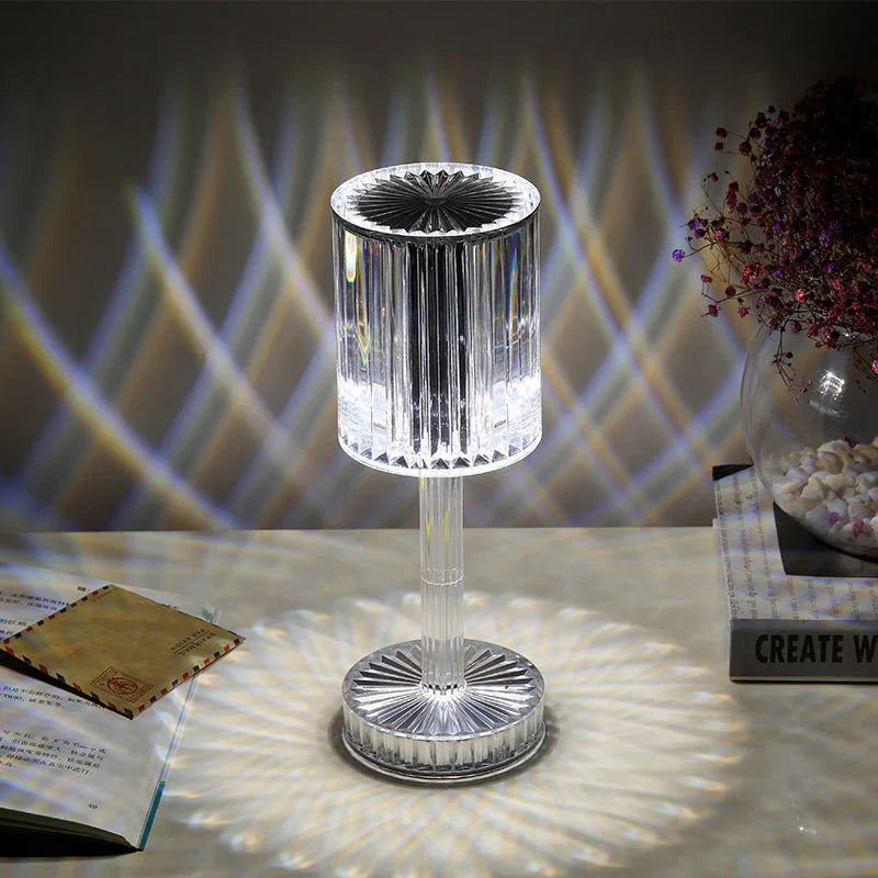 BowLift | Dimmable Crystal Table Lamp with Modern Lighting - Seraphine