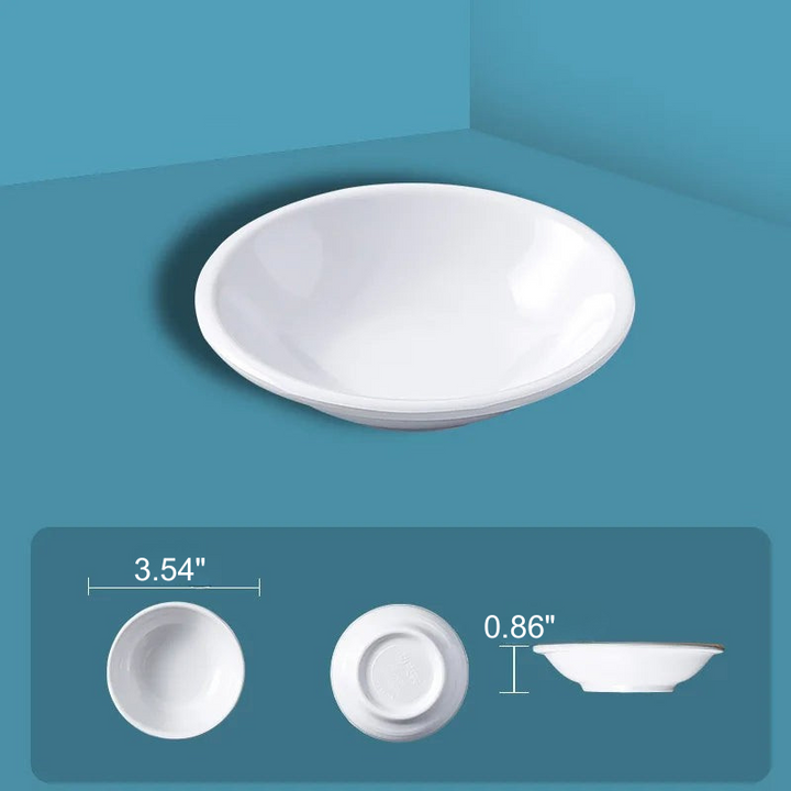 Dipping Saucer Multi-grid Dish Plate Kitchen Dressing Dishes | Bowlift