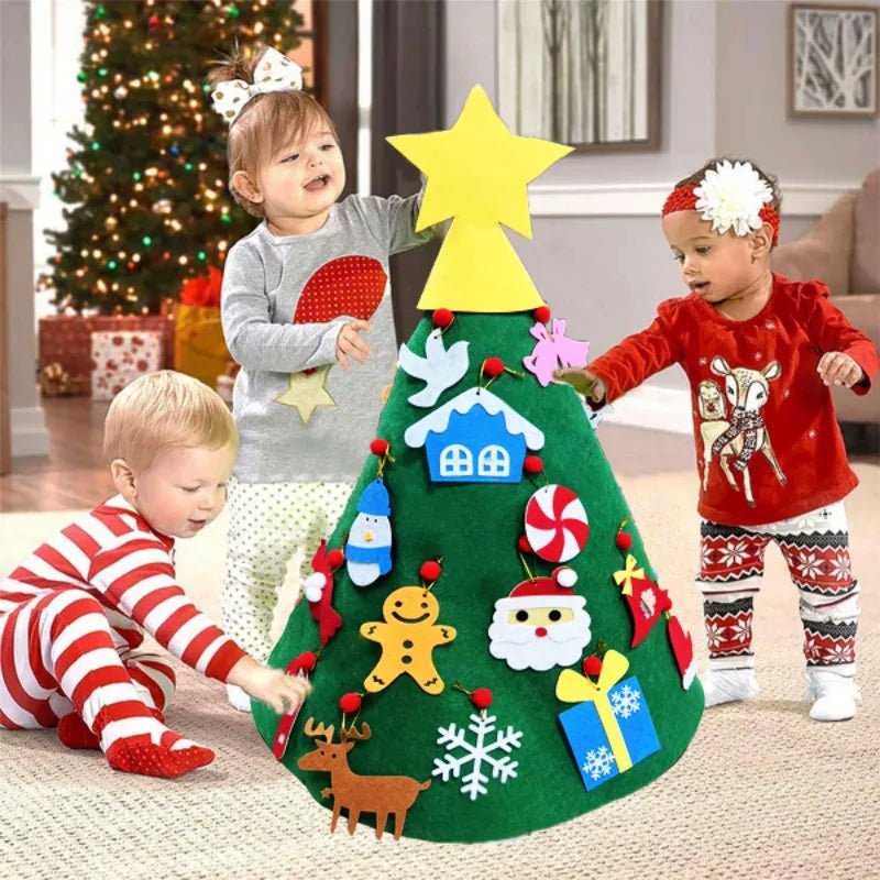 BowLift | DIY Christmas Ornaments for Kids - Handmade Christmas Tree Wall Decor