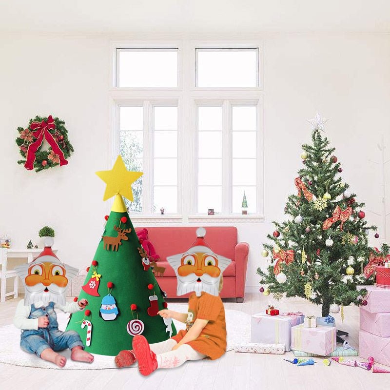 BowLift | DIY Christmas Ornaments for Kids - Handmade Christmas Tree Wall Decor